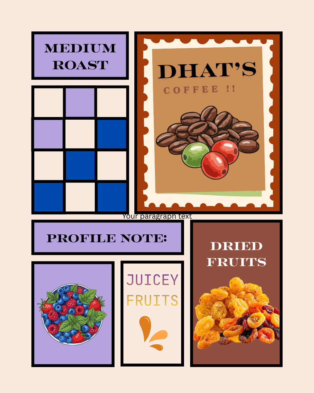 Berry Goody DHATS Coffee artwork